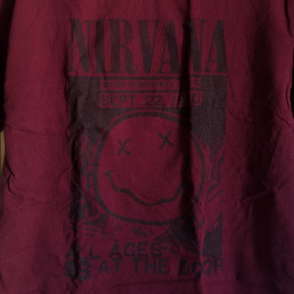 Unisex Nirvana Tee - Picture 2 of 3